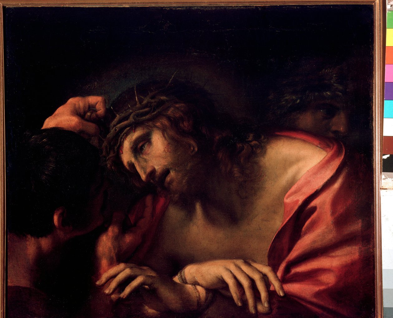 De bespotting van Christus door Annibale Carracci
