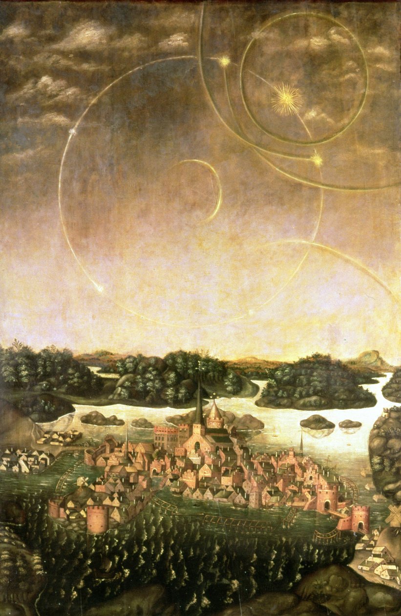 Planetaire trajecten, 1535 door Unbekannt Unbekannt
