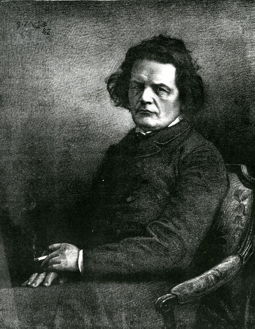 Portret van Anton Rubinstein door Unbekannt Unbekannt