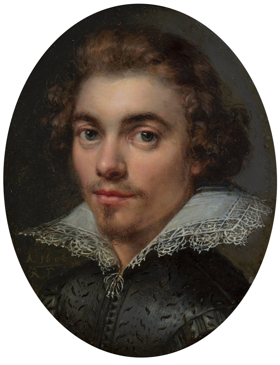 Portret van een man door Anonymous