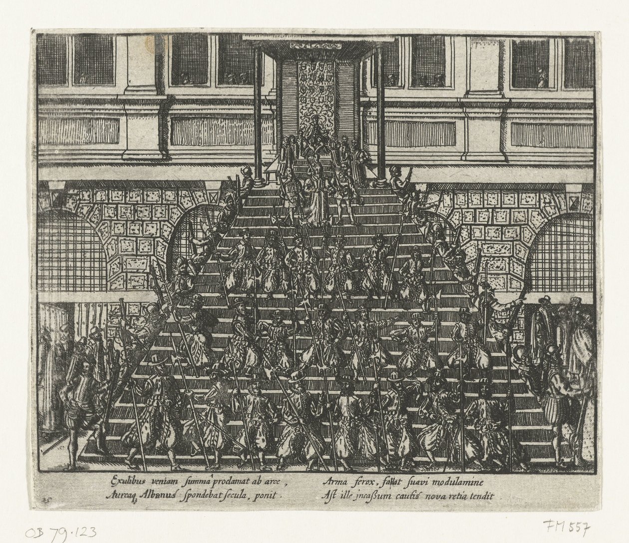 Afkondiging van het Generaal Pardon, 1570 door Anonymous