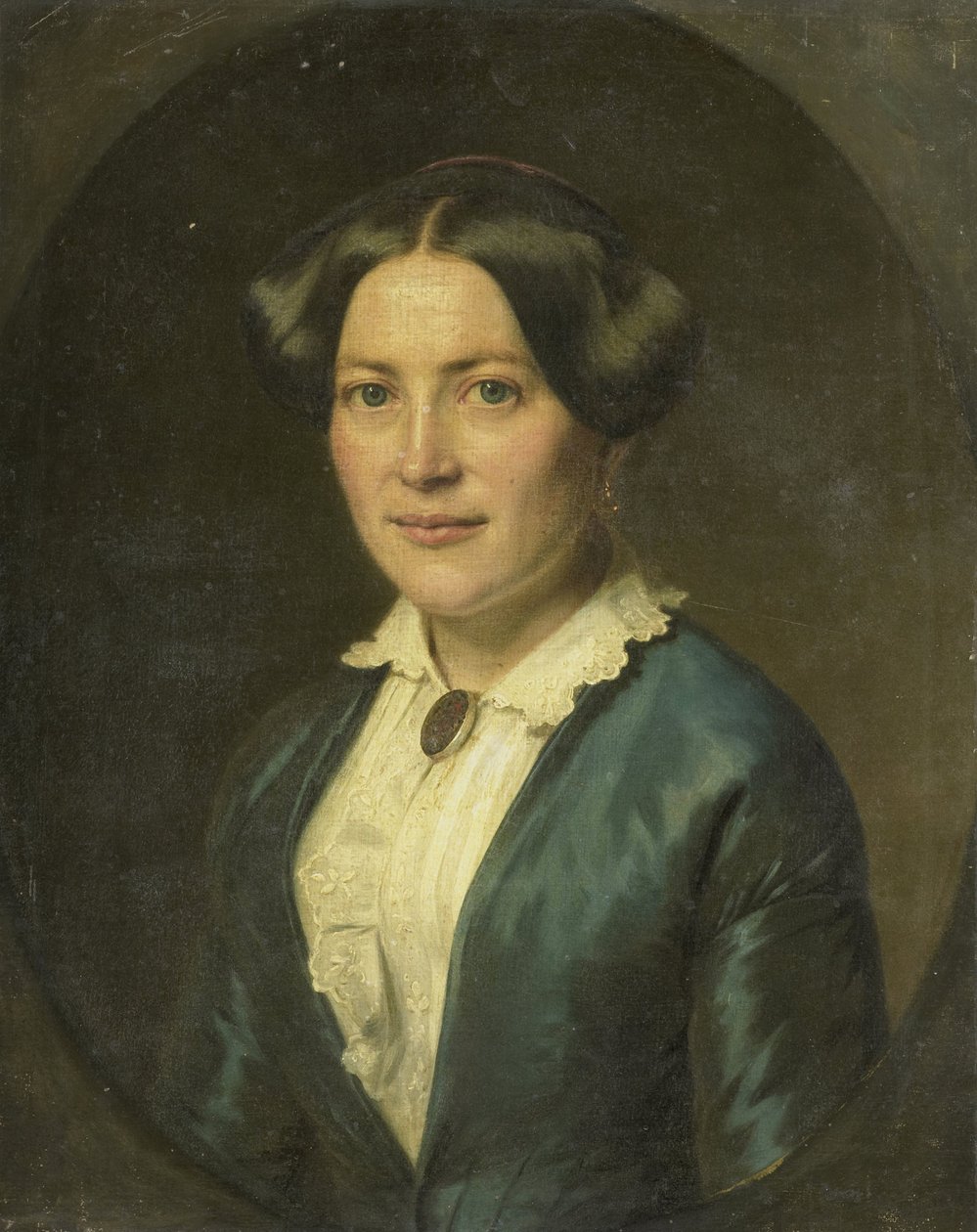 Anna Charlotte Koppelaar (geb. 1821). Sinds 1850 echtgenote van Willem Frederik Wehmeyer door Anonymous