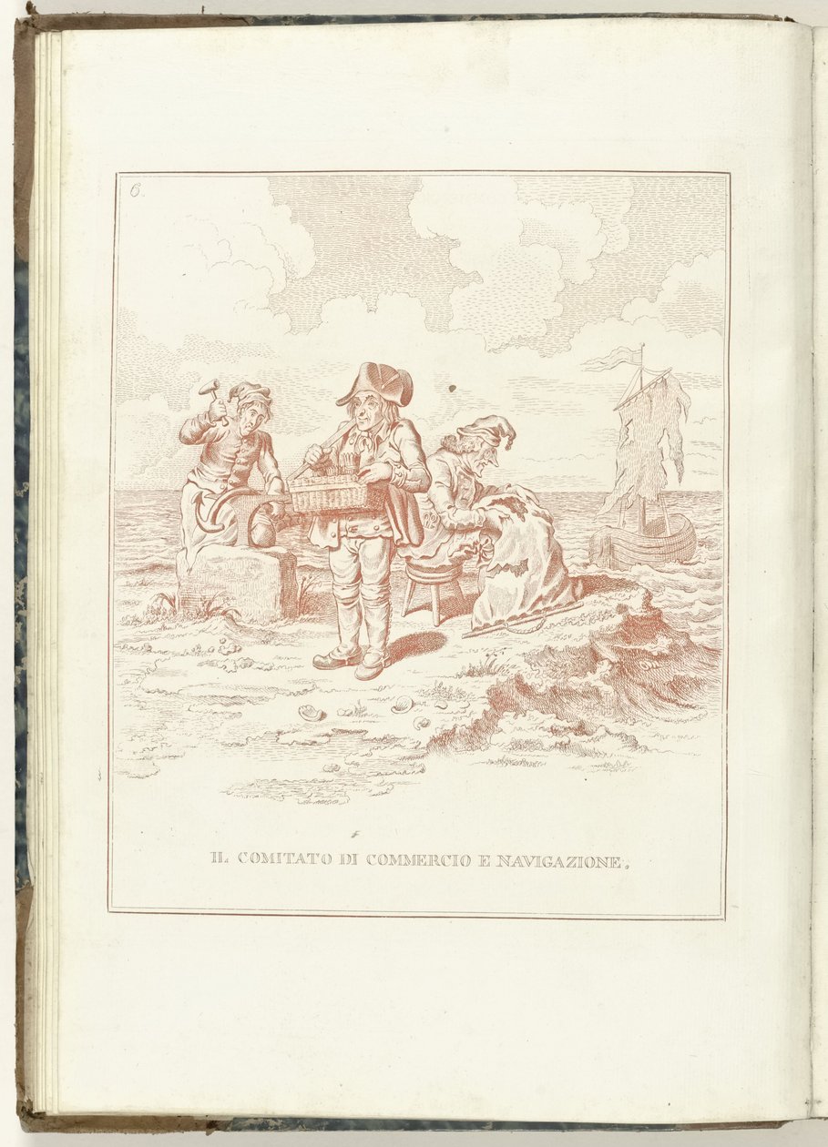 Comité van Koophandel en Zeevaart, 1795 door Anonymous