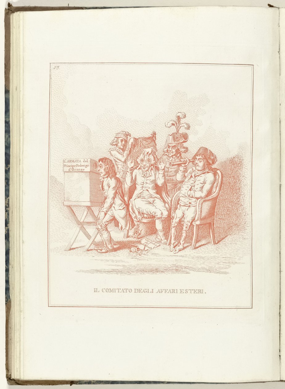 Comité voor Buitenlandse Zaken, 1795 door Anonymous