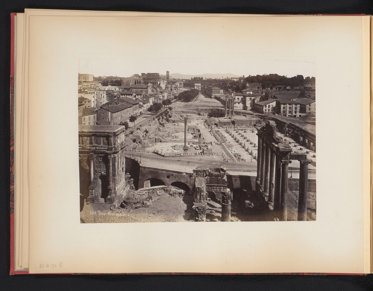 Forum Romanum te Rome, Italië door Anonymous