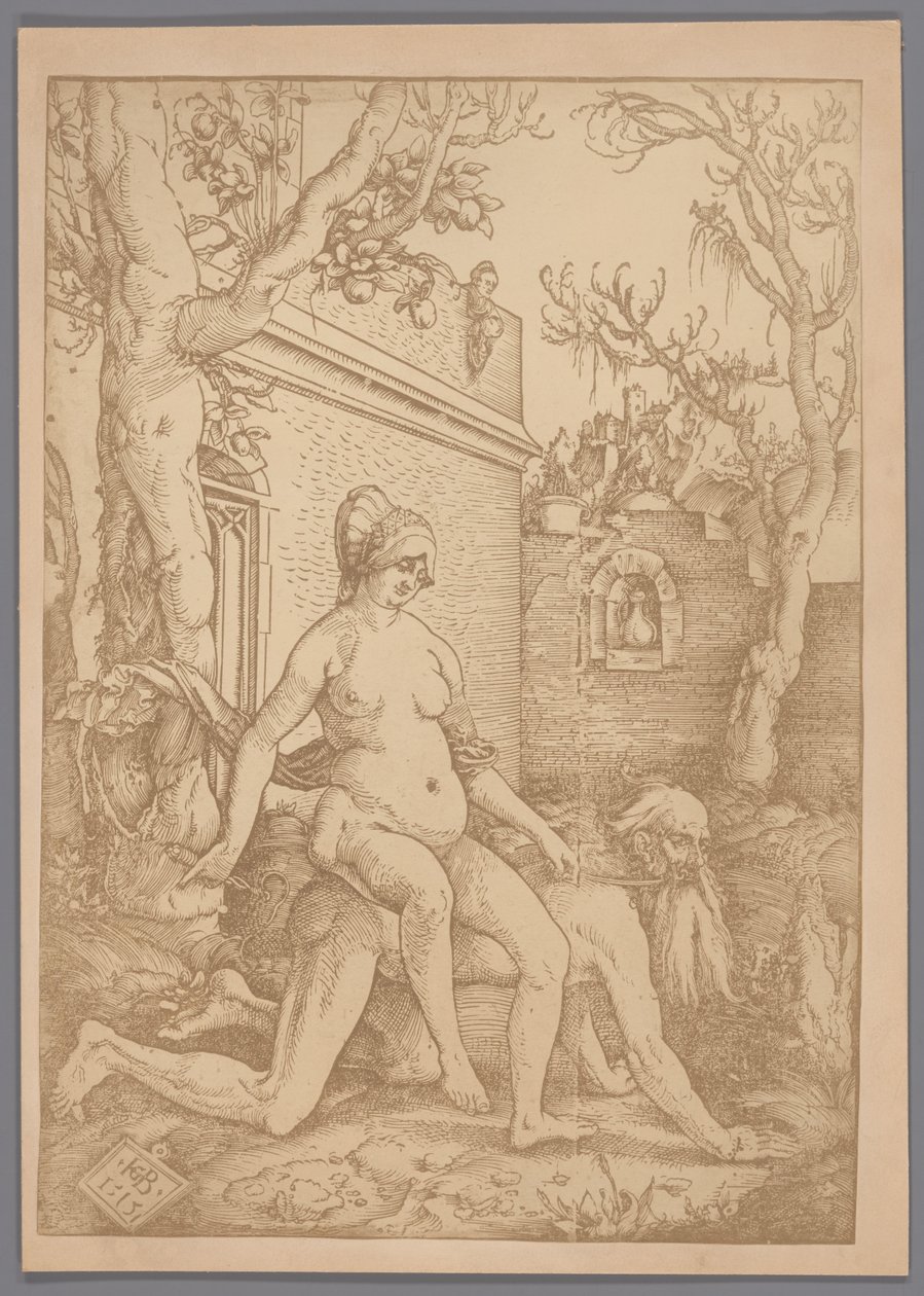 Aristoteles en Phyllis door Anonymous