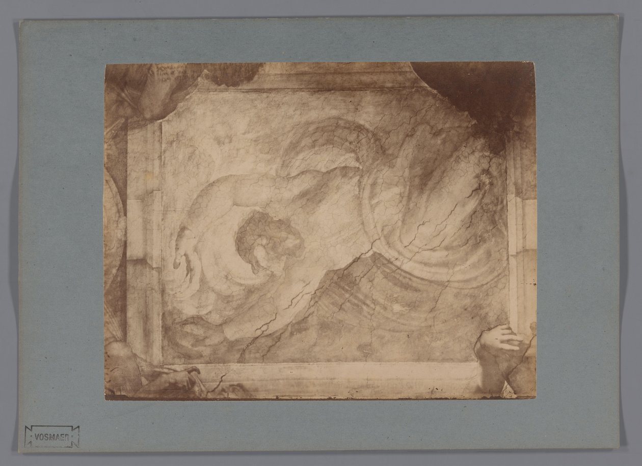 De scheiding van donker en licht door Michelangelo door Anonymous
