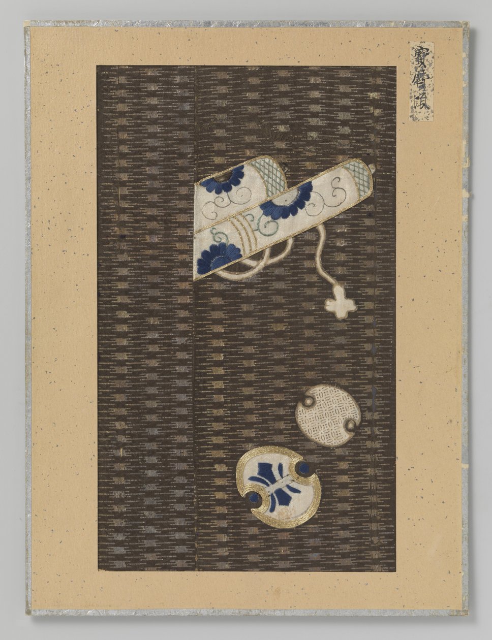 Fragment textiel door Anonymous