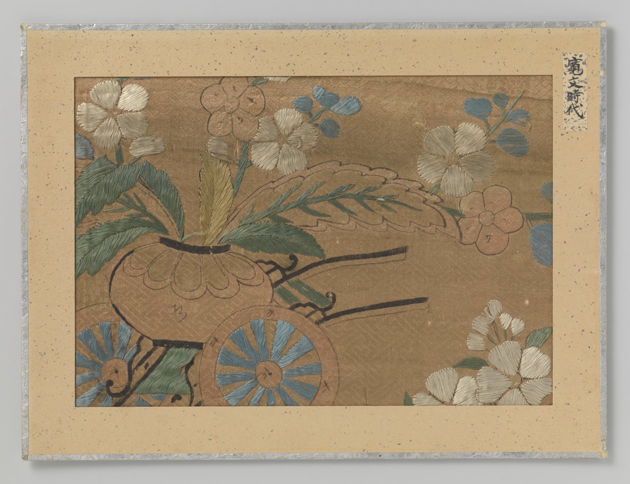 Fragment textiel door Anonymous