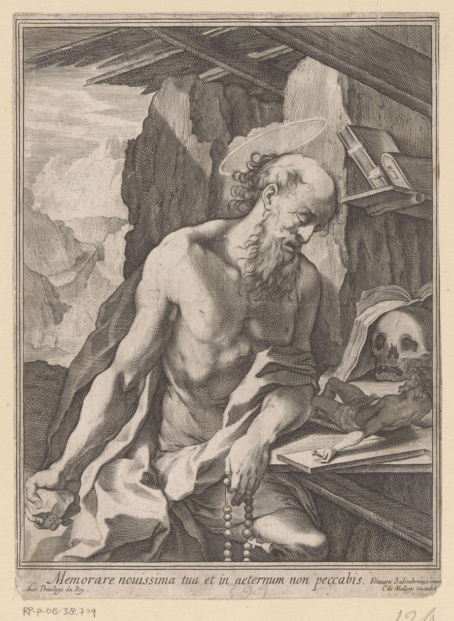 Heilige Hieronymus door Anonymous