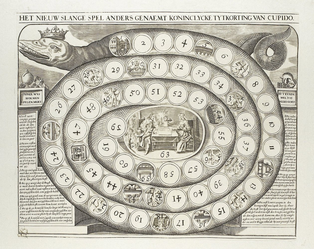 Het nieuw slange spel anders genaemt koninclycke tytkorting van Cupido door Anonymous