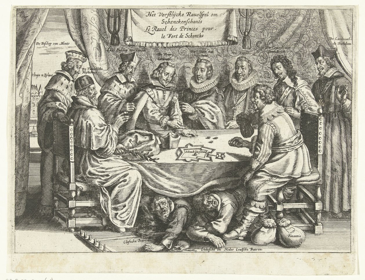 Het spel om Schenckenschans, 1635-1636 door Anonymous