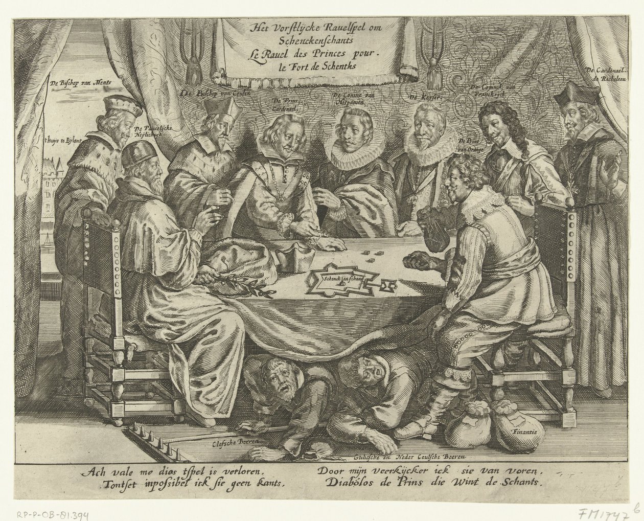 Het spel om Schenckenschans, 1635-1636 door Anonymous