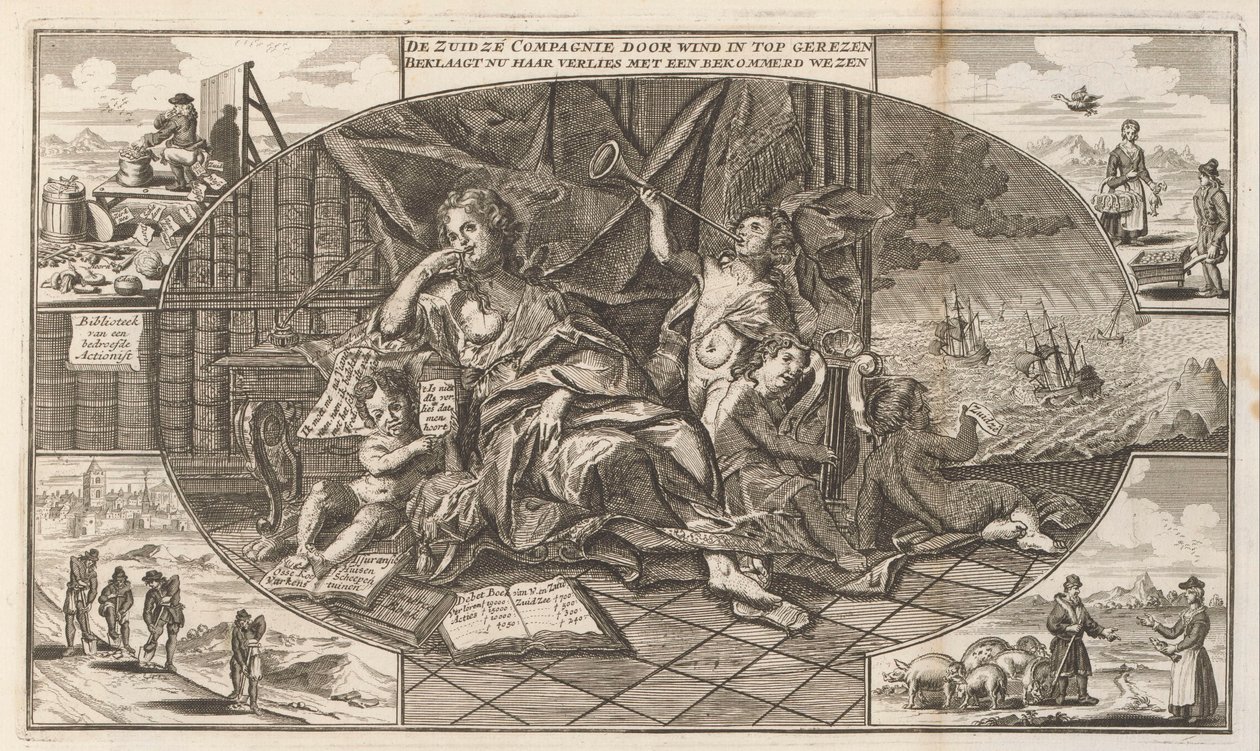 Klacht van de Zuidzee-Compagnie, 1720 door Anonymous