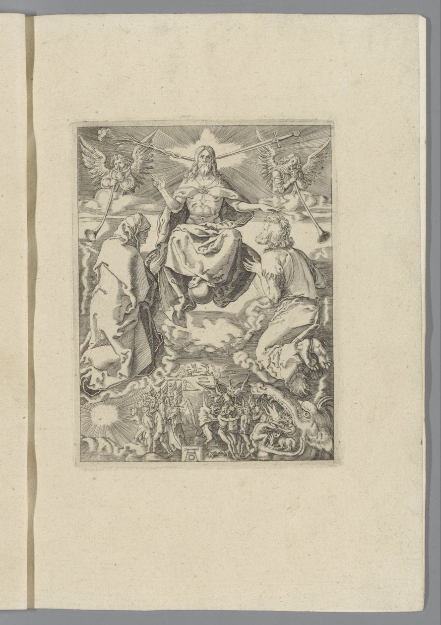 Laatste Oordeel (De kleine Passie, Passio Christi Ab Alberto Durer Nurenburgensi Effigiata) door Anonymous