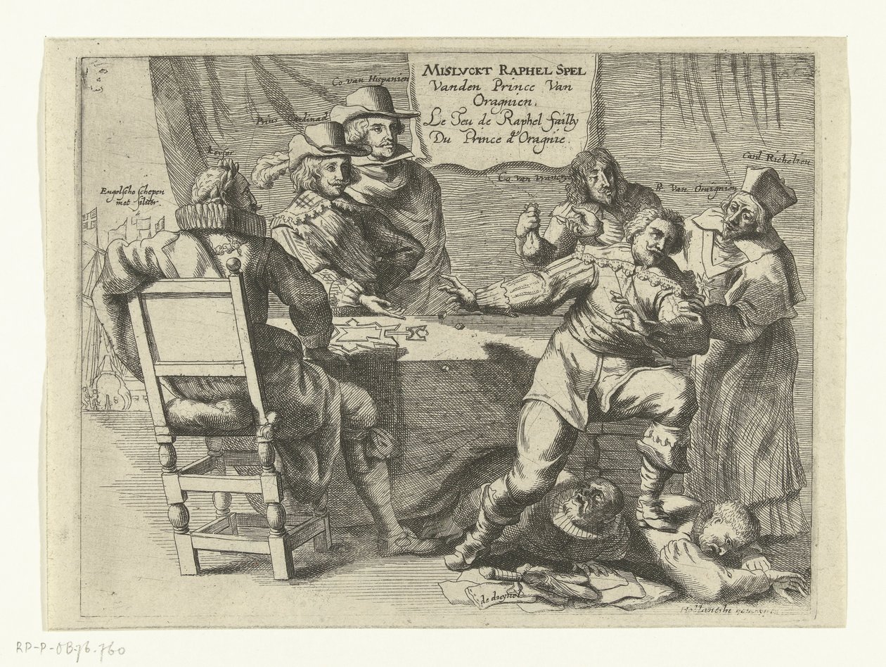 Mislukt spel om Schenckenschans, 1635-1636 door Anonymous