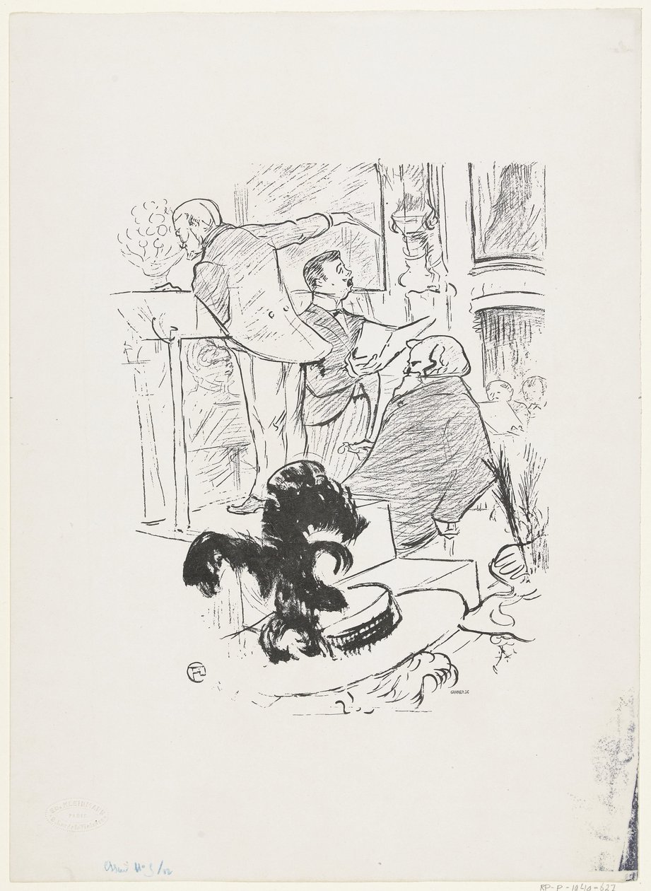 Opera Francoise de Rimini in theater de Opéra in Parijs door Anonymous