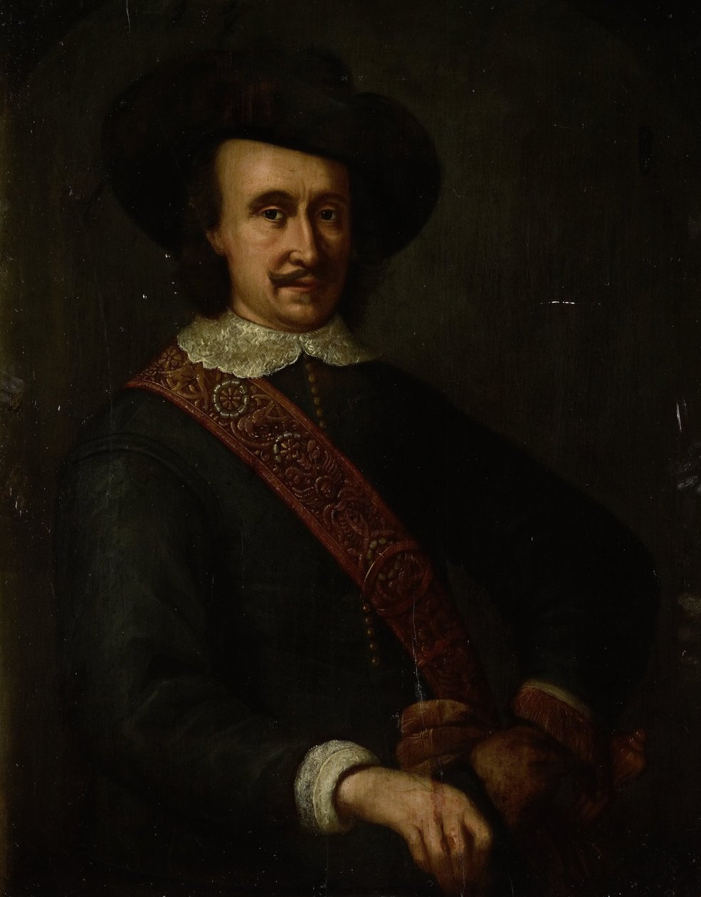 Portret van Cornelis van der Lijn, gouverneur-generaal van Nederlands-Indië door Anonymous