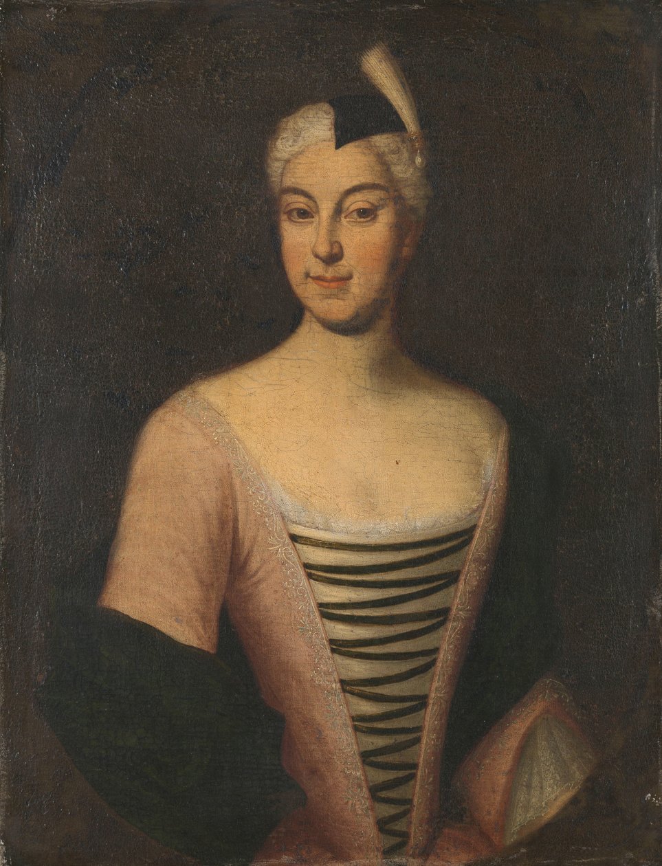 Portret van een vrouw door Anonymous