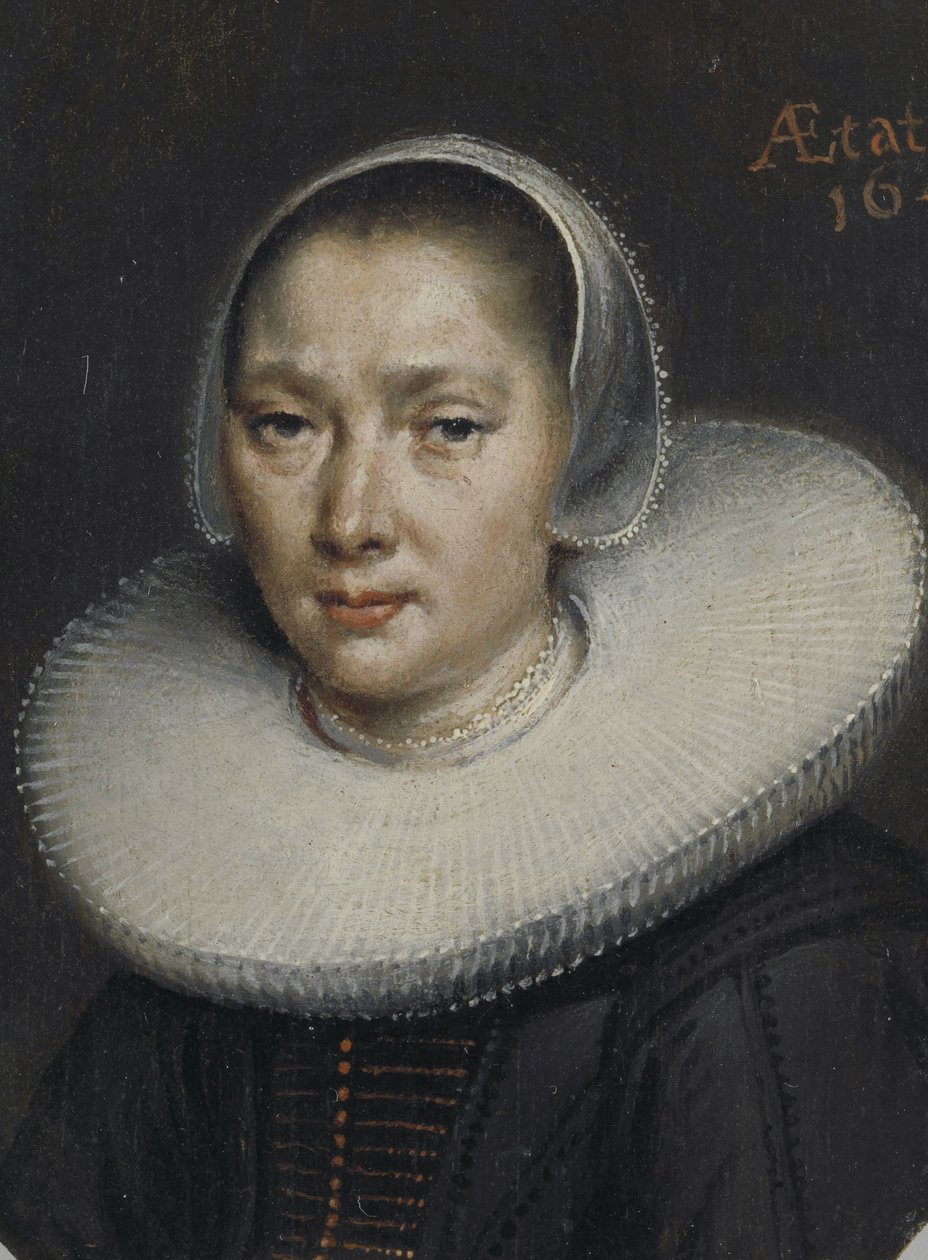 Portret van een vrouw door Anonymous