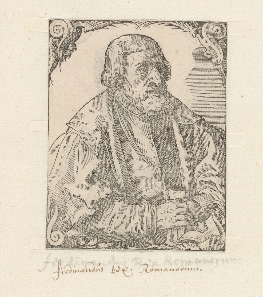 Portret van Ferdinand I van Habsburg door Anonymous