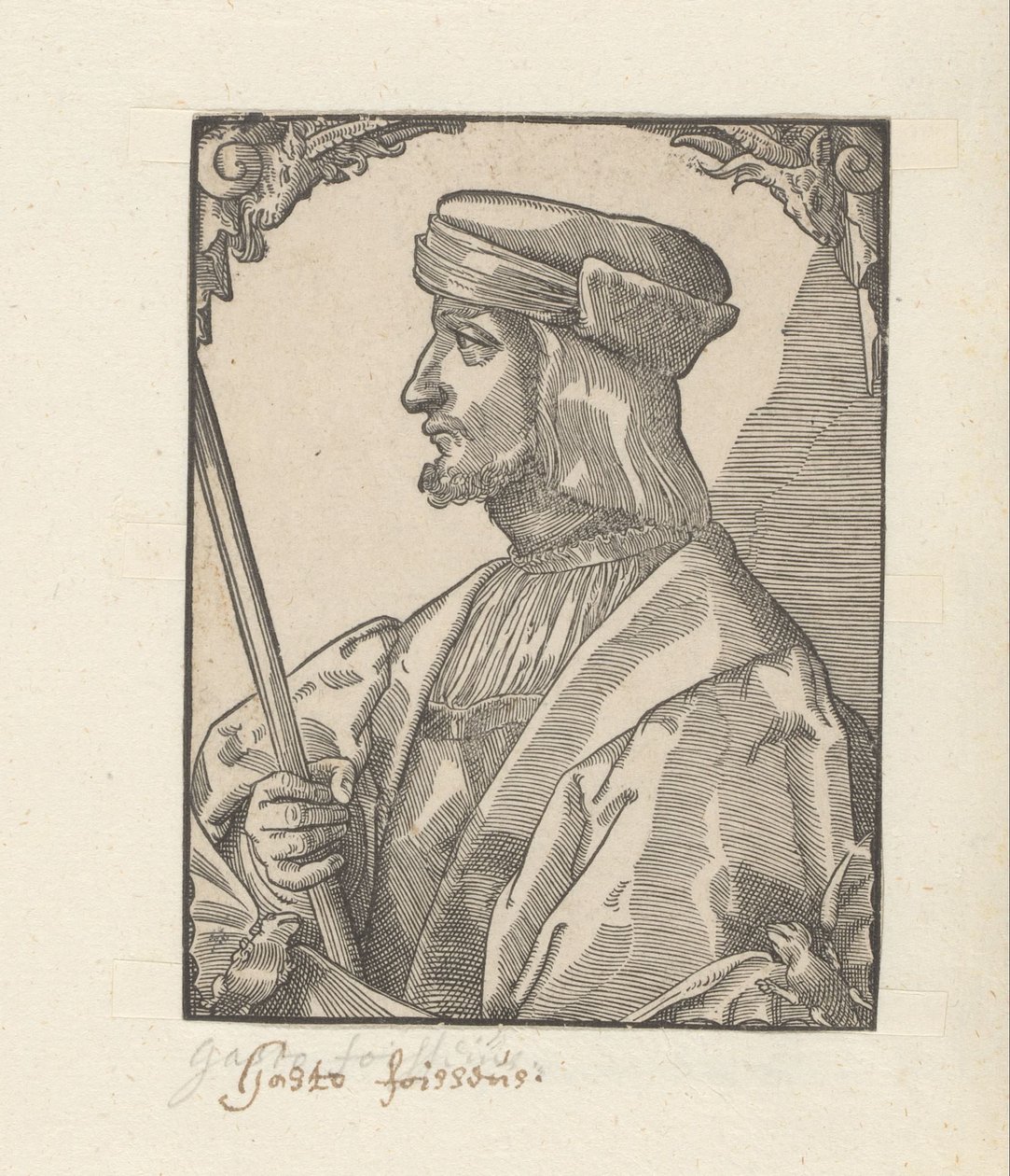 Portret van Gaston de Foix door Anonymous