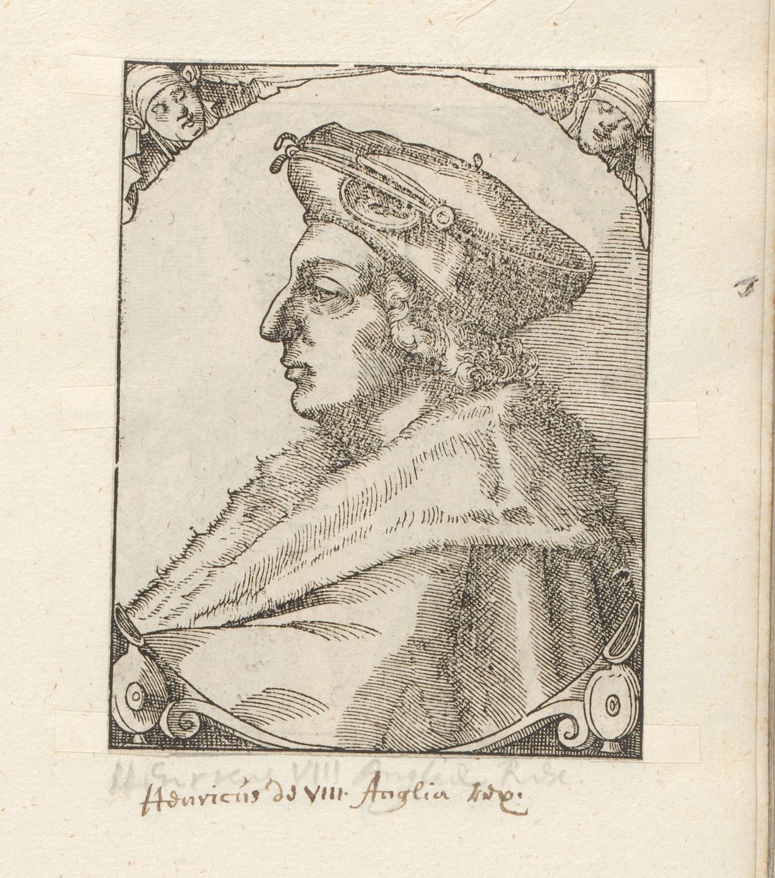 Portret van Hendrik VIII, koning van Engeland en Ierland door Anonymous