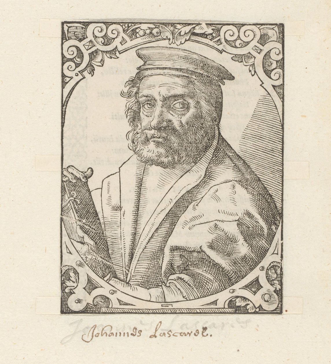 Portret van Johannes Lascaris door Anonymous