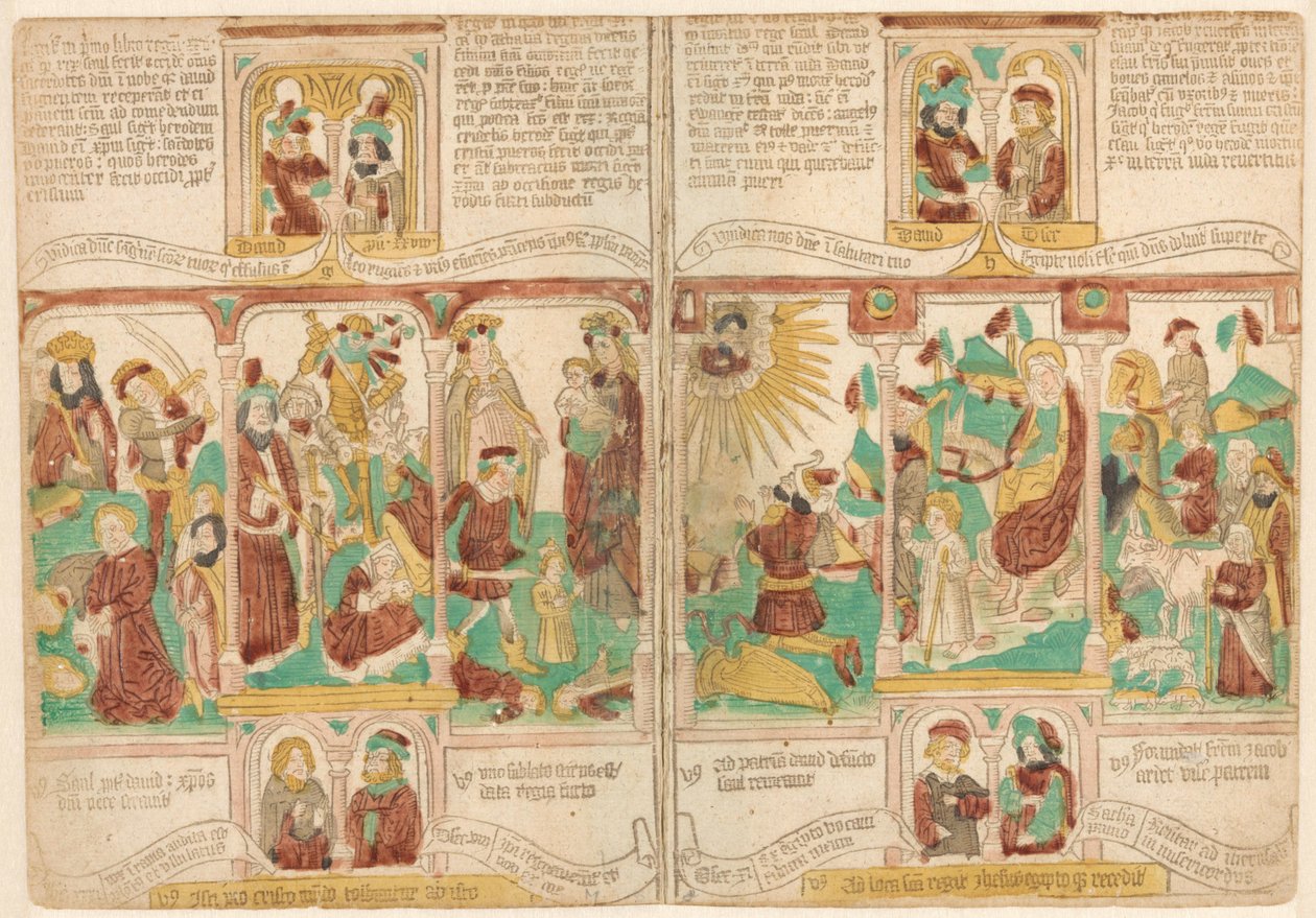 De Kindermoord te Bethlehem en de terugkeer van de Heilige Familie uit Egypte door Anonymous