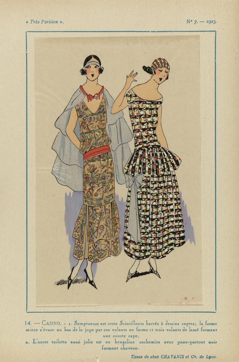 Très Parisien, 1923, No 7: 14.- CASINO door Anonymous