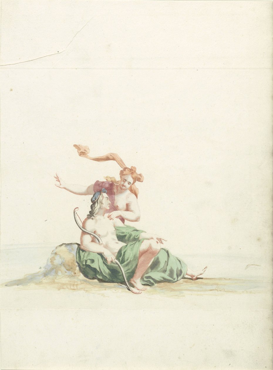 Venus en Adonis door Anonymous