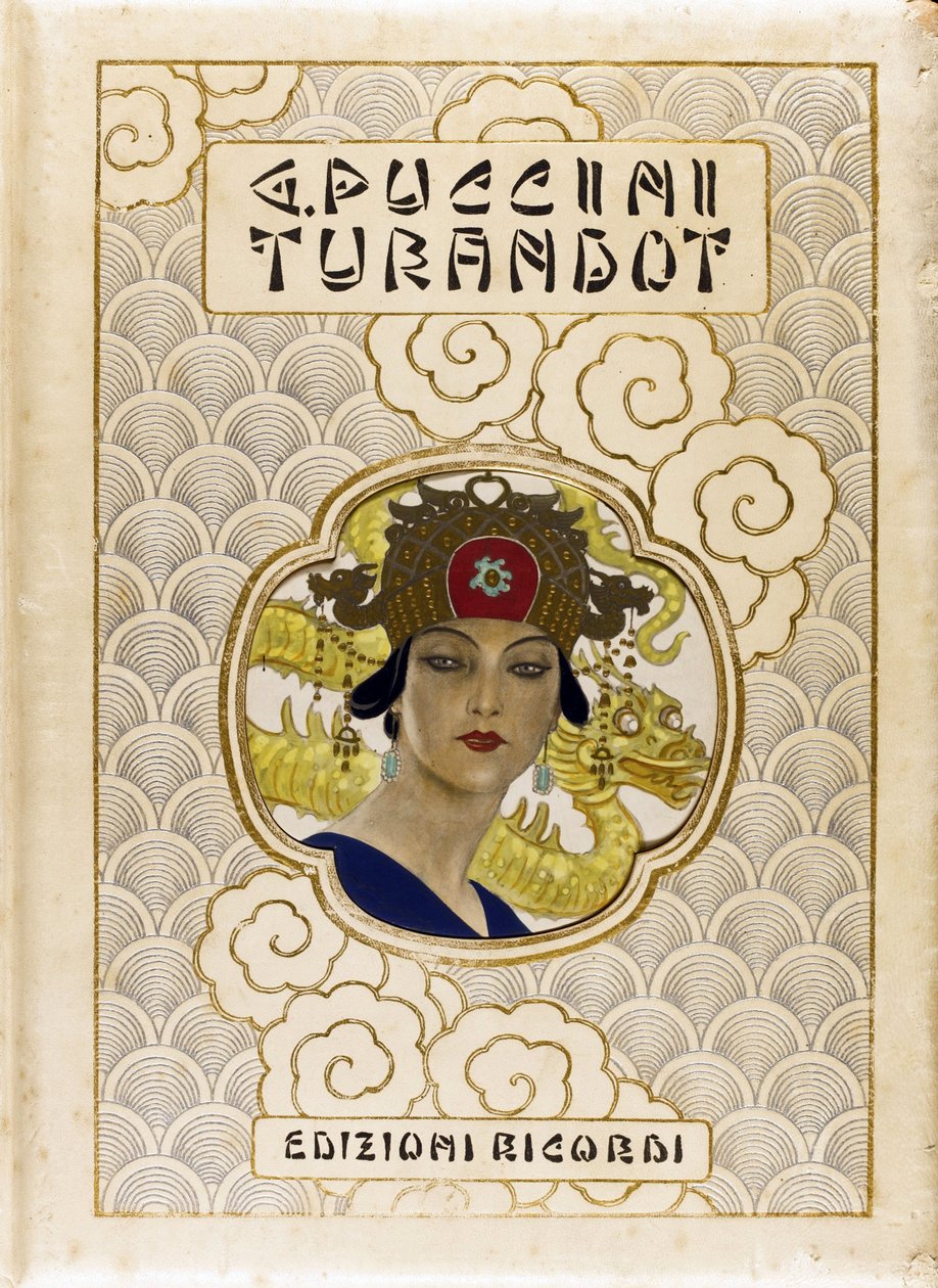 Boekomslag van Turandot door Giacomo Puccini door Anonymous Anonymous