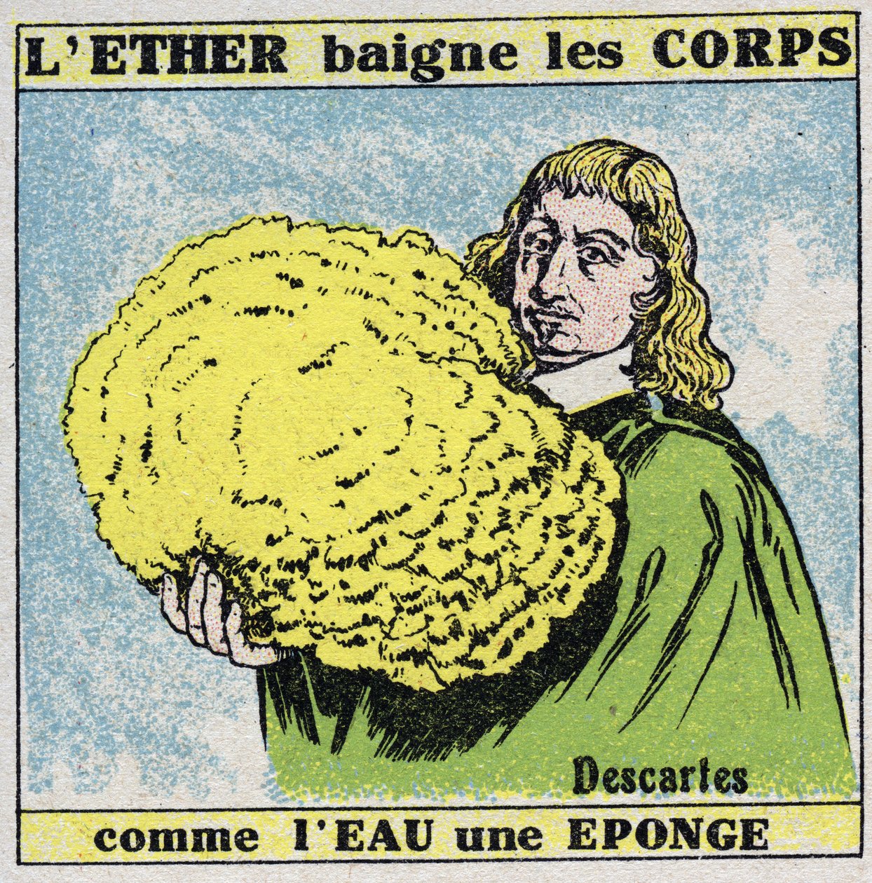 Ether (materiaal): Rene Descartes (1596-1650) ontdekt dat de ether de lichamen baadt zoals water een spons. door Anonymous Anonymous