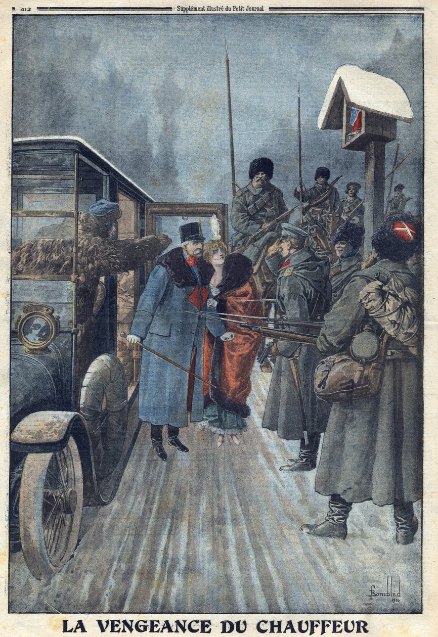 Eerste Wereldoorlog 1914-1918 (Oorlog 14-18). Verraden door zijn chauffeur die wraak wilde nemen voor zijn mishandeling, wordt de Oostenrijkse generaal Skarbonovich gevangengenomen in een Russisch kamp. In 