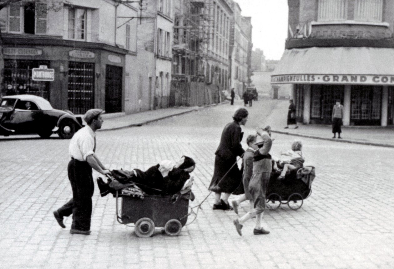 Frankrijk juni 1940: Exodus van de bevolking bij de Porte d