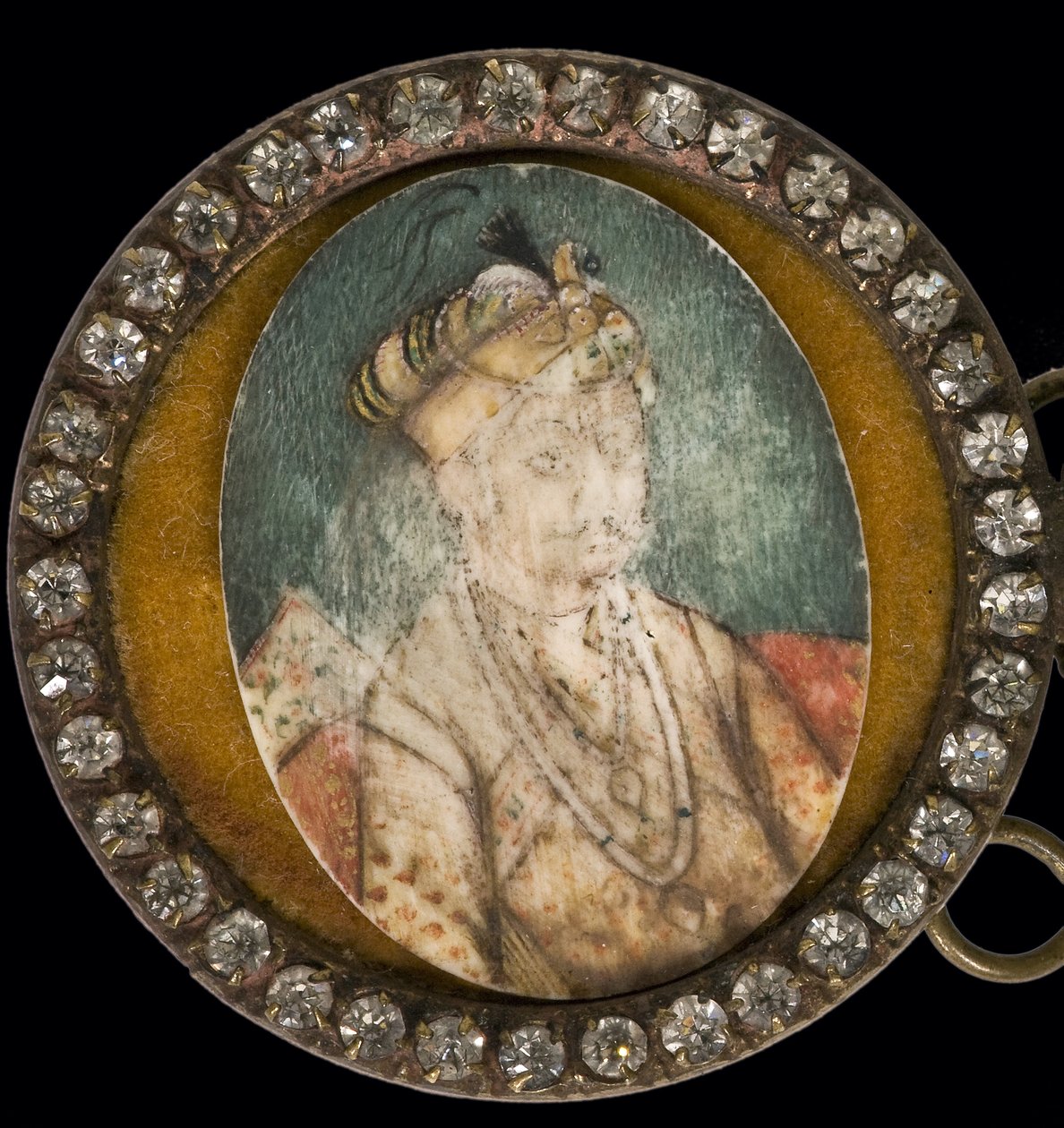 Portret van Akbar de Grote door Anonymous Anonymous