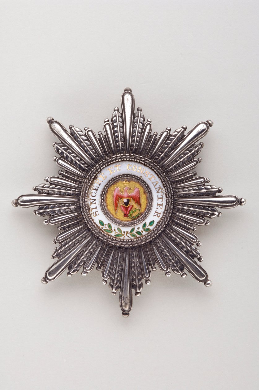 Koninkrijk Pruisen - Orde van de Rode Adelaar: 1e klasse plaquette - model 1810 door Anonymous Anonymous