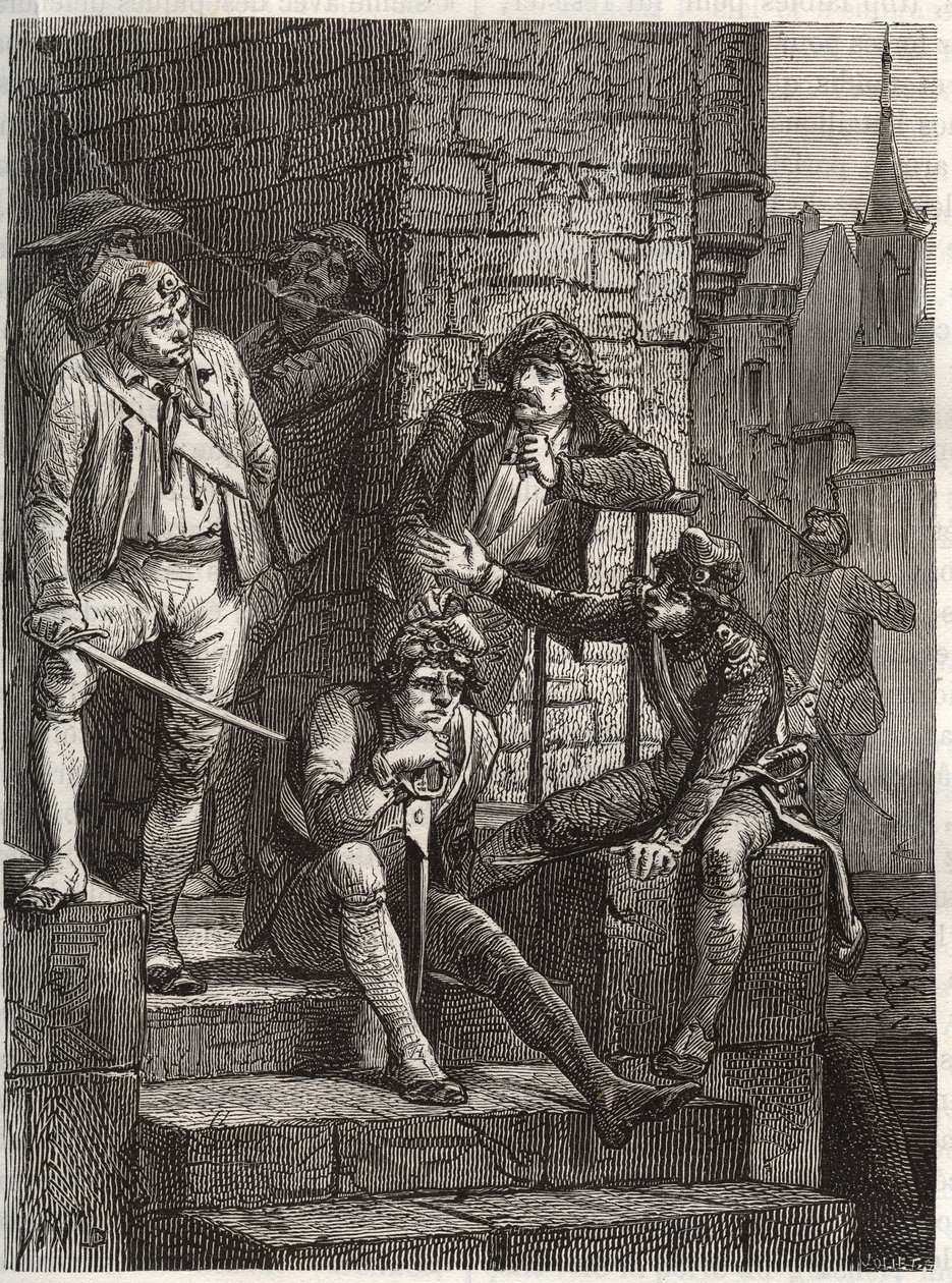 La bande de Maillard Sous la Revolution (Stanislas Marie Maillard) door Anonymous Anonymous