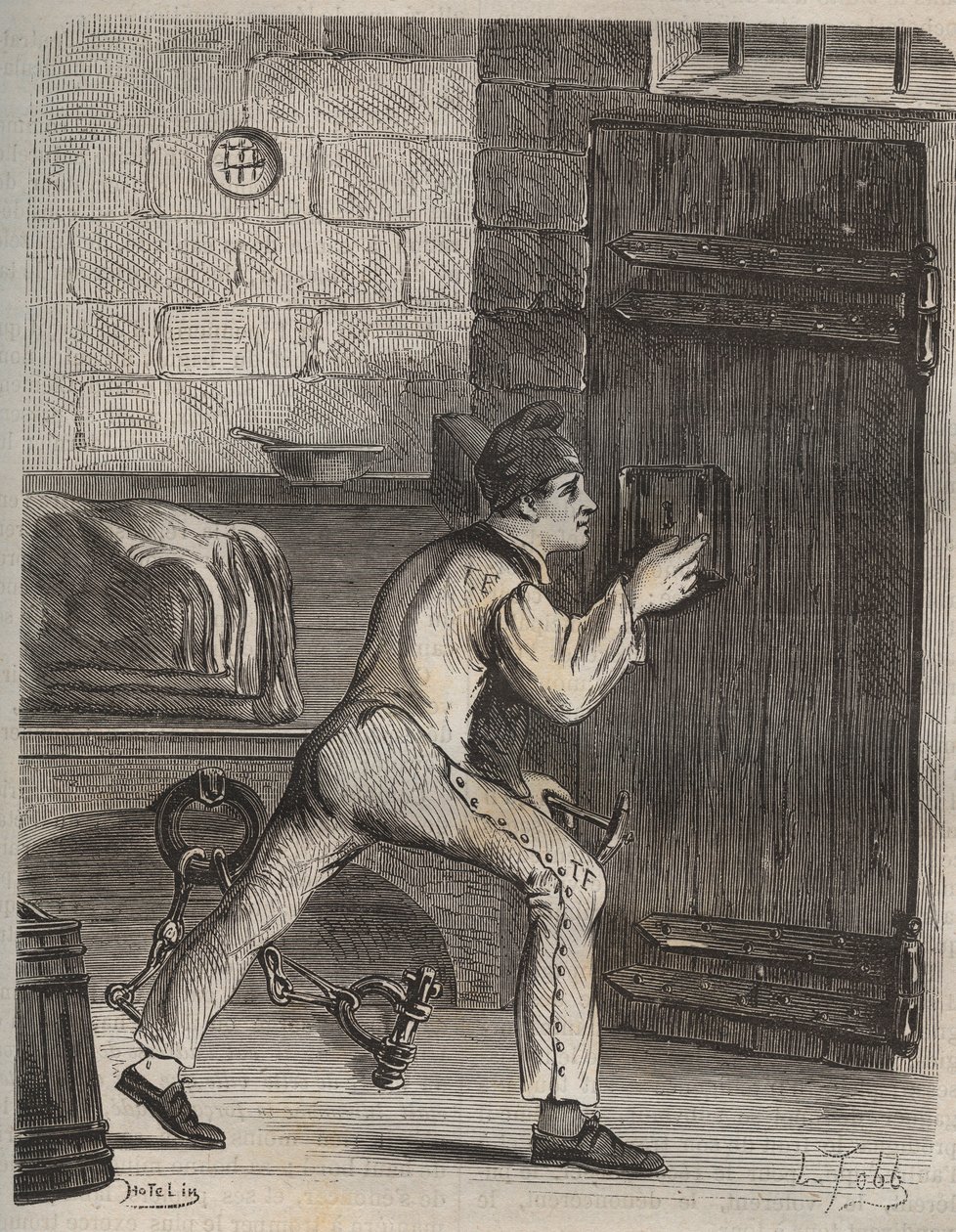 Le forcat Blouet - Gravure in 
