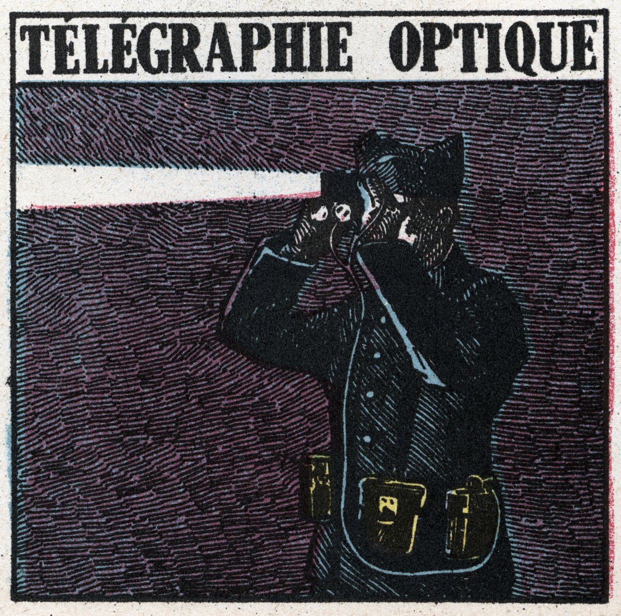 Lichtsignalen: optische telegrafie door Anonymous Anonymous