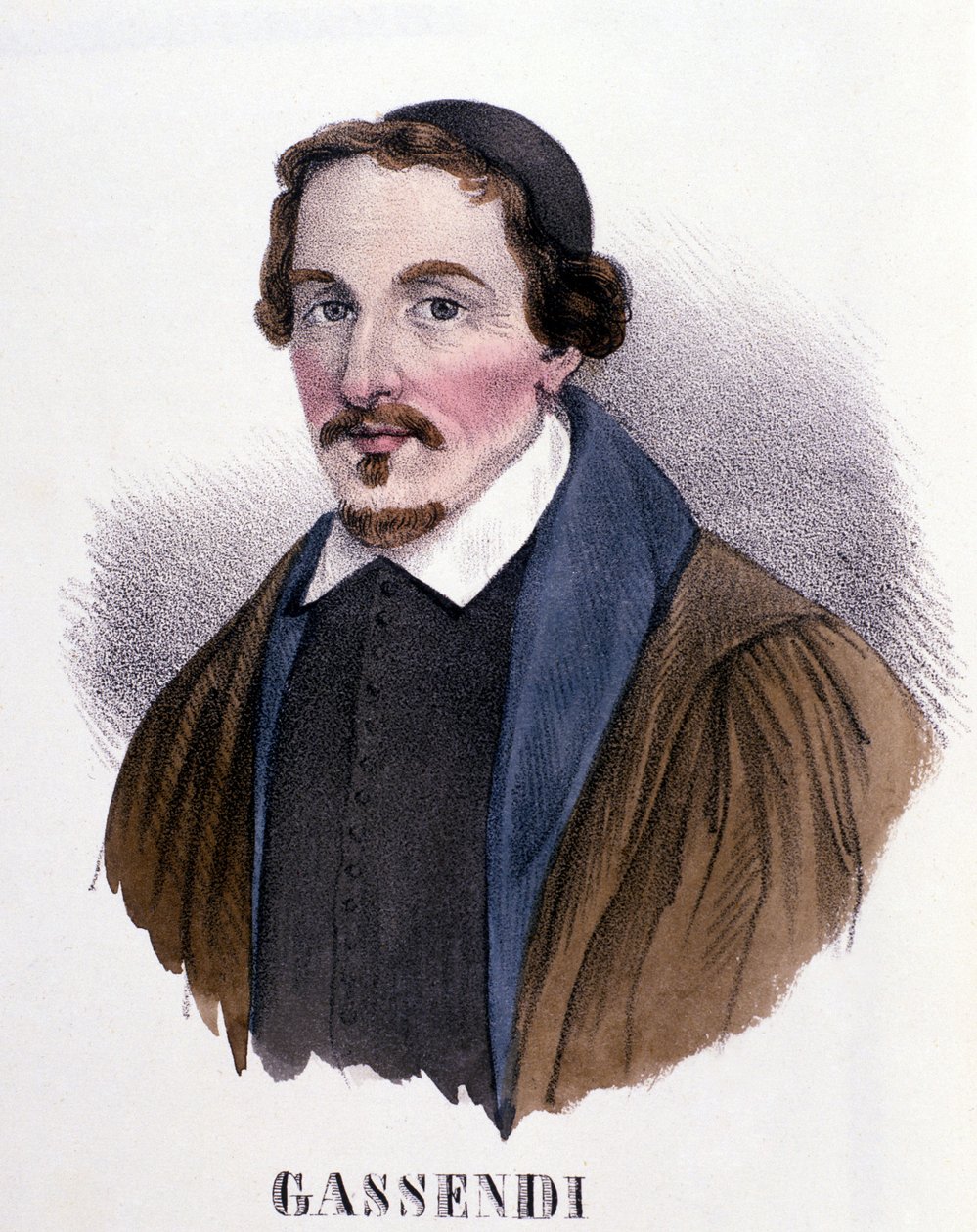Pierre Gassendi (1592-1655), Franse filosoof, astronoom, wiskundige en natuurkundige. Milaan. door Anonymous Anonymous