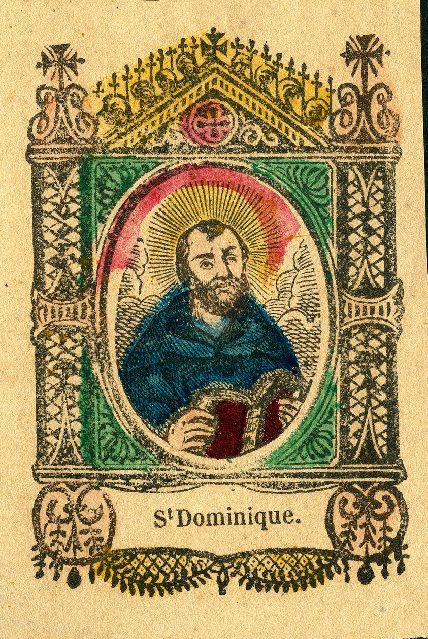 Sint Dominicus, stichter van de Dominicaanse Orde door Anonymous Anonymous