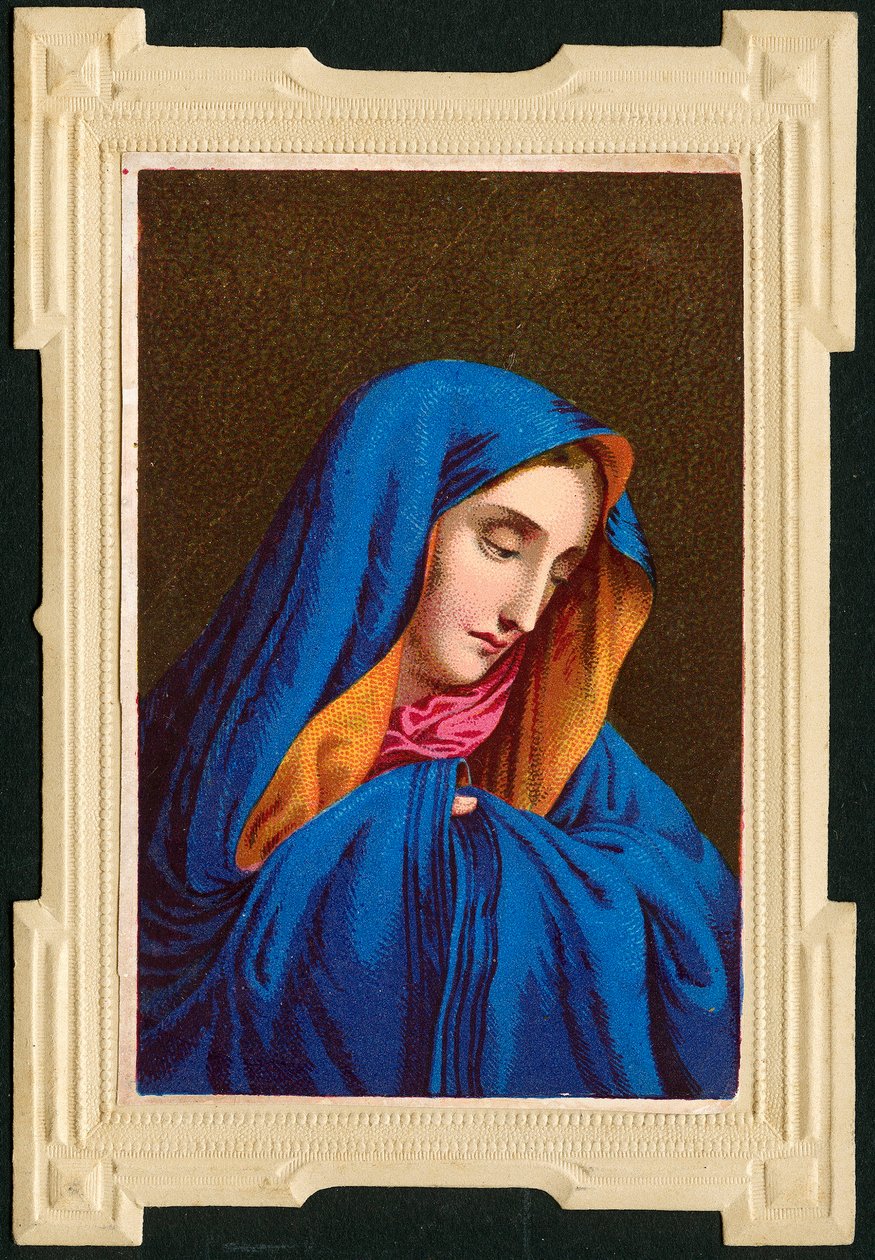 Vrome afbeelding: Maagd Maria door Anonymous Anonymous