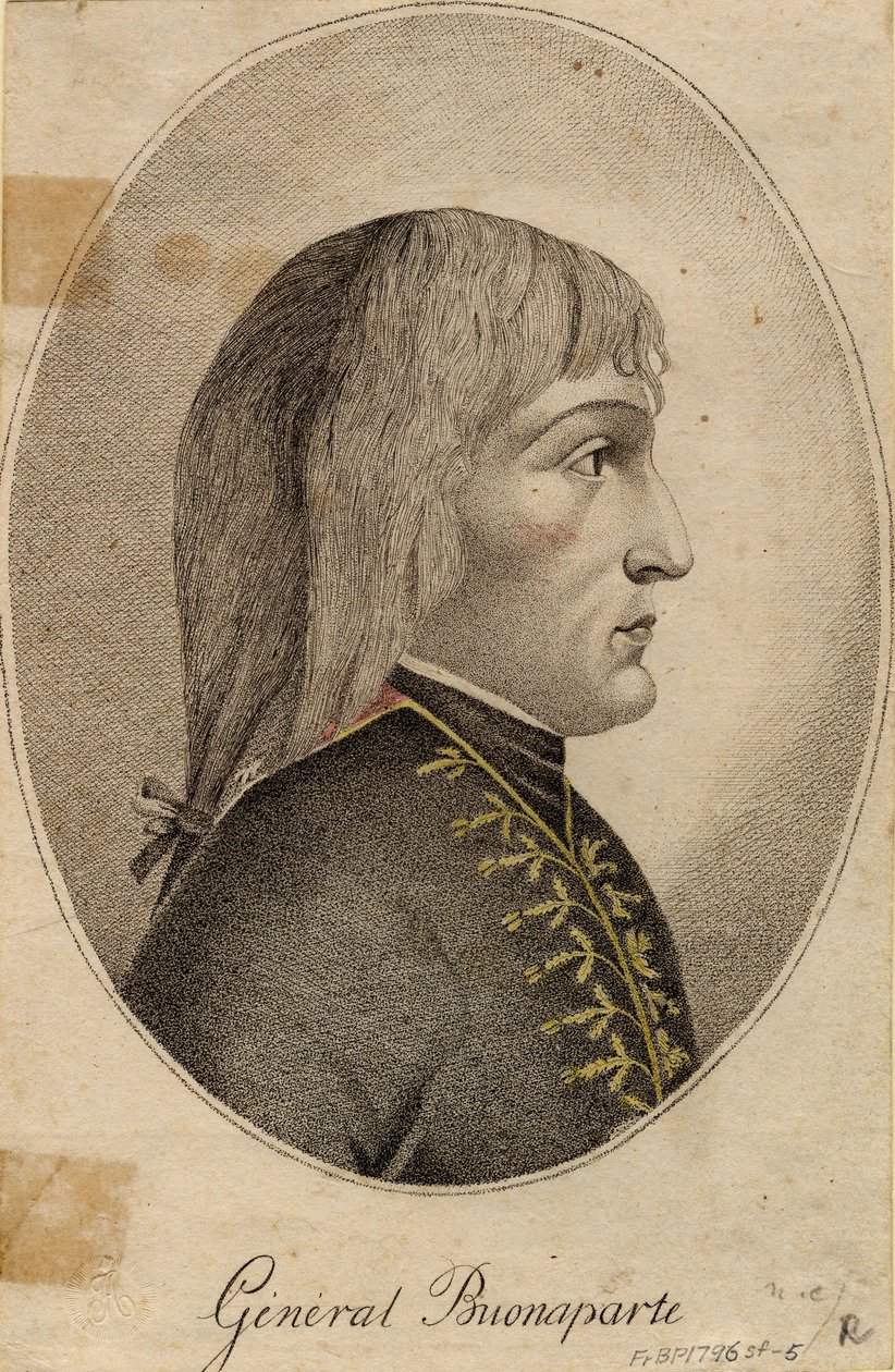 Portret van Generaal Napoleon Bonaparte door Anonymous Anonymous