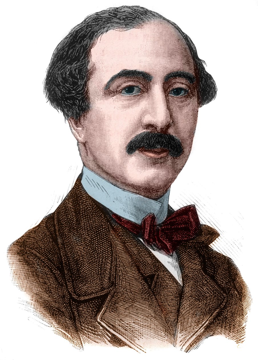 Portret van Anatole Prevost Paradol, Franse journalist en politicus (1829-1870) door Anonymous Anonymous
