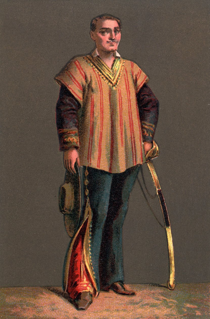 Portret van BENITO PABLO JUAREZ (1806-1872) Mexicaanse staatsman en revolutionair. Chromolithografie Privécollectie door Anonymous Anonymous