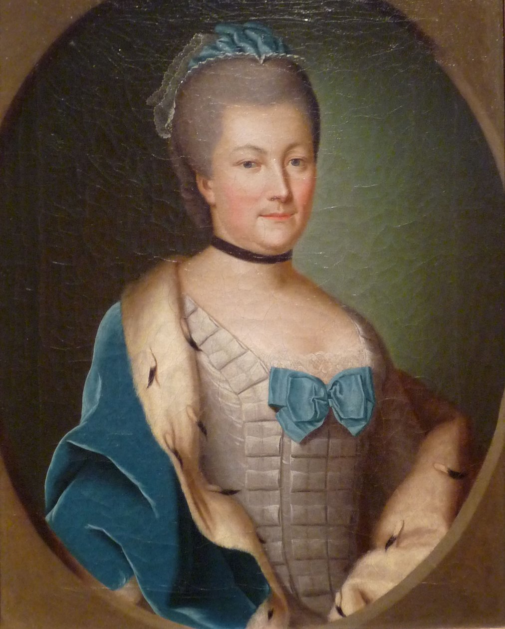 Portret van Gravin Palatine Caroline van Zweibrücken, c.1750 door Anonymous Anonymous