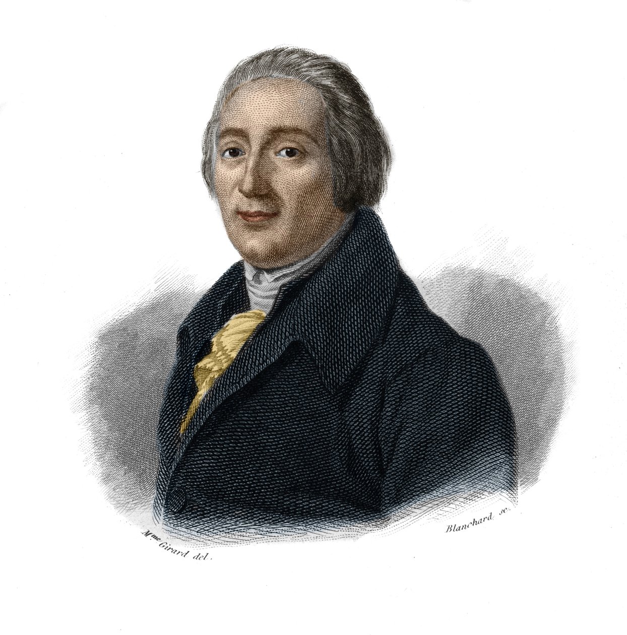 Portret van Etienne Delessert (1735 -1816) bankier en industrieel Frans in 