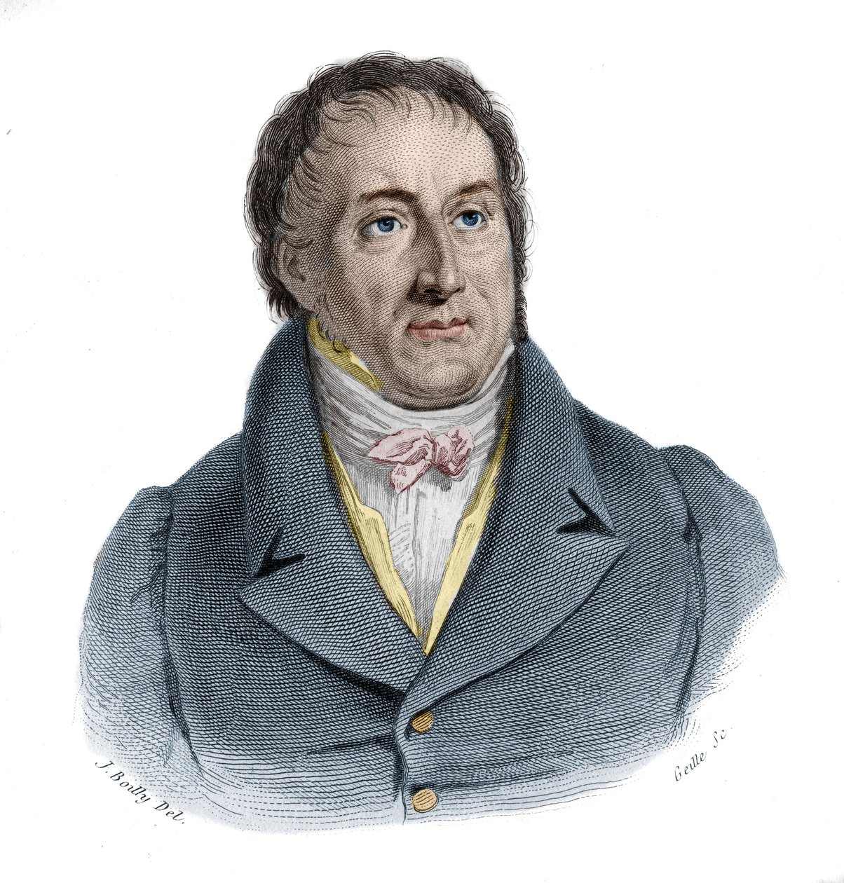 Portret van Francois-Antoine Jecker (1765-1834), Franse ingenieur door Anonymous Anonymous
