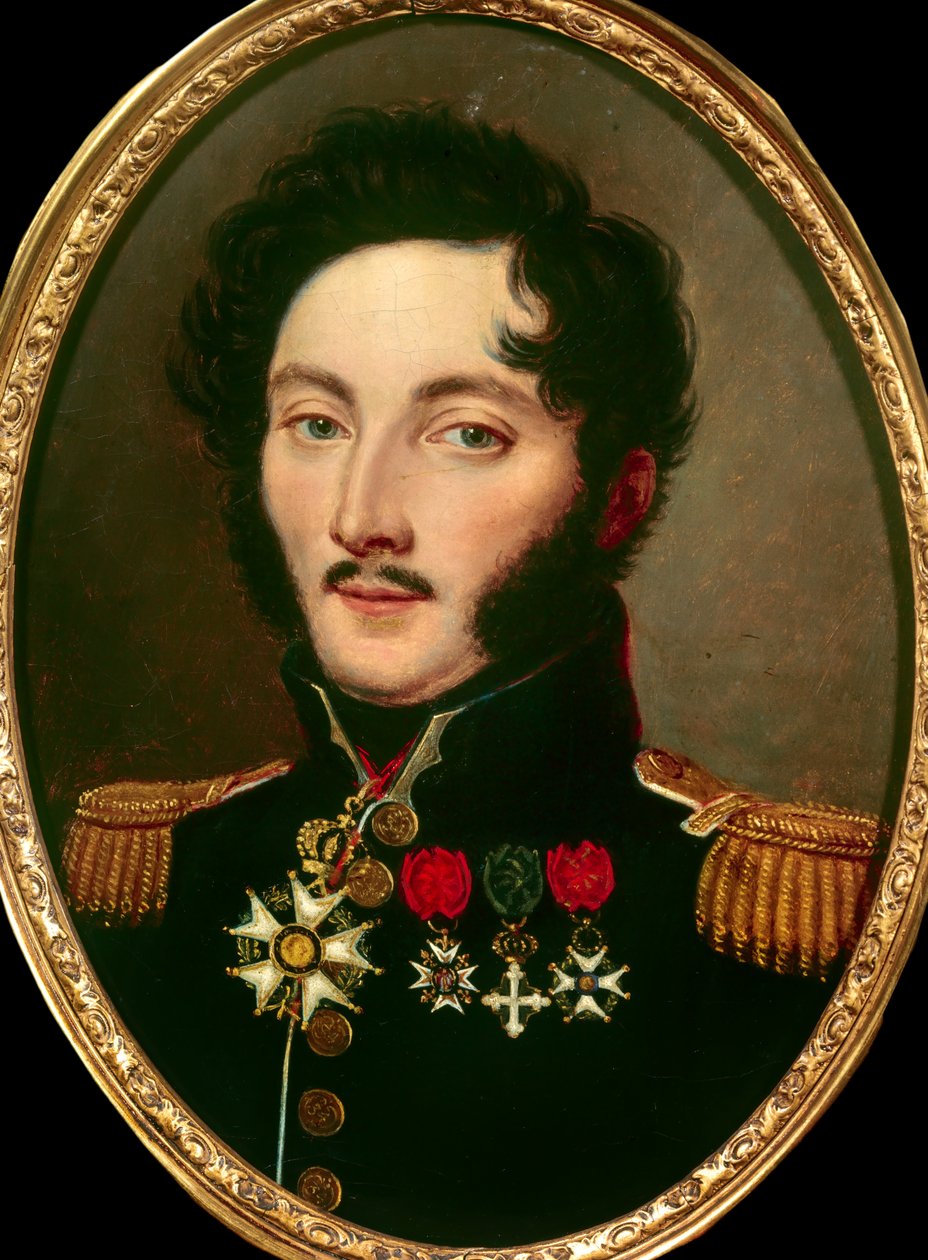 Portret van generaal baron Gourgaud door Anonymous Anonymous